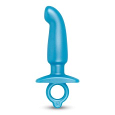 Голубая анальная пробка для массажа простаты Hither Silicone Prostate Plug - 14,3 см. Голубая анальная пробка для массажа простаты Hither Silicone Prostate Plug - 14,3 см.